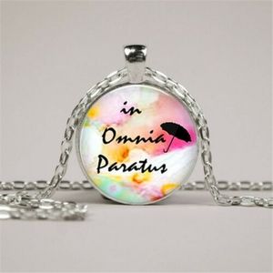 "In omnia paratus" Gilmore Girls Necklace